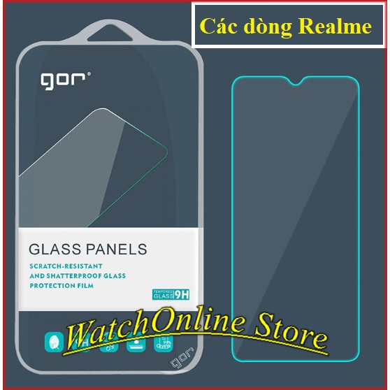 Bộ 2 miếng Cường Lực gor Realme Q / realme 5 pro / Realme x lite / Realme 3 pro / x2 / realme 5 / x2pro / c3 - c3i