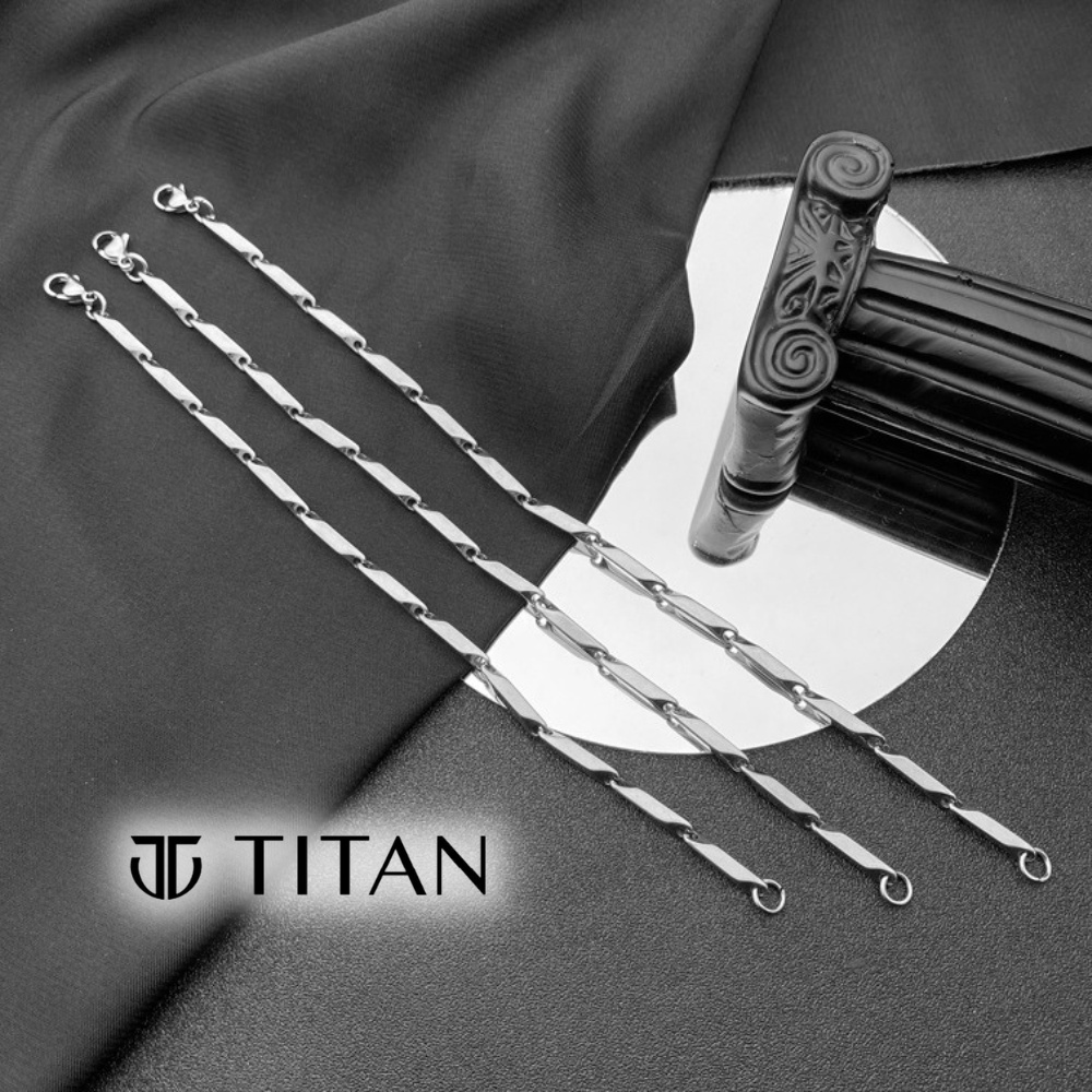 Vòng tay nam nữ sợi thanh mảnh, lắc tay titan cặp đôi đeo rất phù hợp, vòng tay Titan Shop bạc nam nữ chất liệu không gỉ