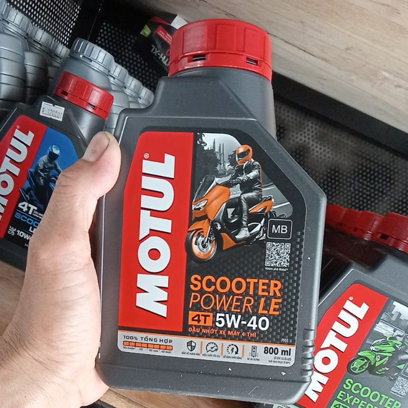 Dầu Nhớt xe máy Motul Scooter Power 5W40 800ml