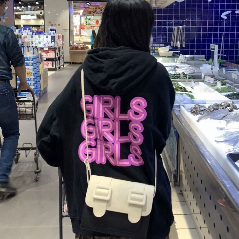 NRVP Áo Hoodie Dáng Rộng Thời Trang Hàn Quốc 2022 Dành Cho Nữ