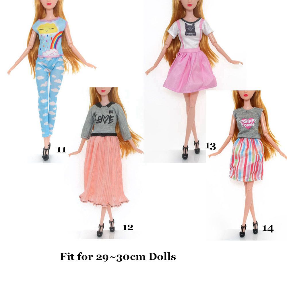 Trang phục thời trang dành cho búp bê 30cm