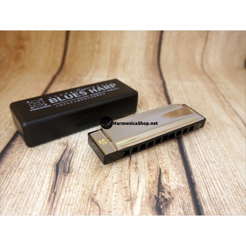 Kèn harmonica 10 lỗ Blues Harp hiệu Kongsheng tone C