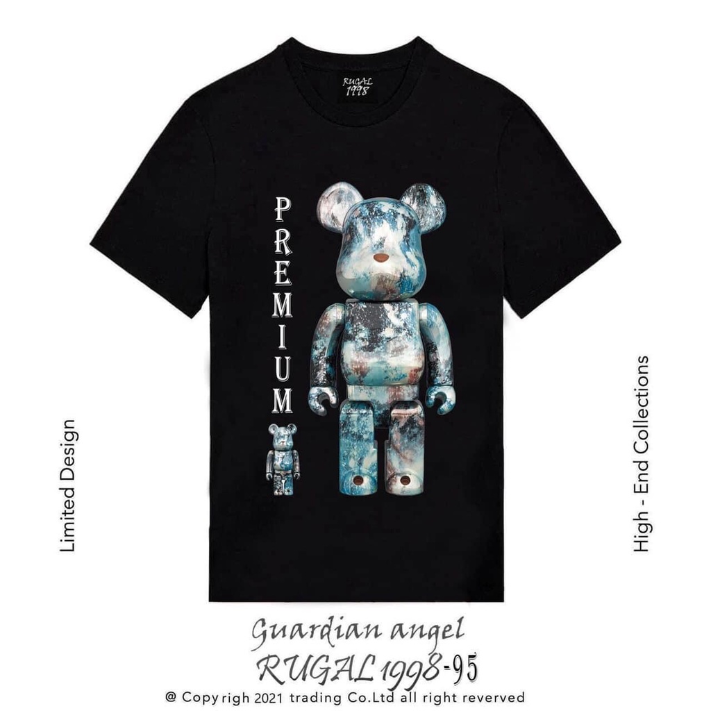 Áo phông gấu in 5d