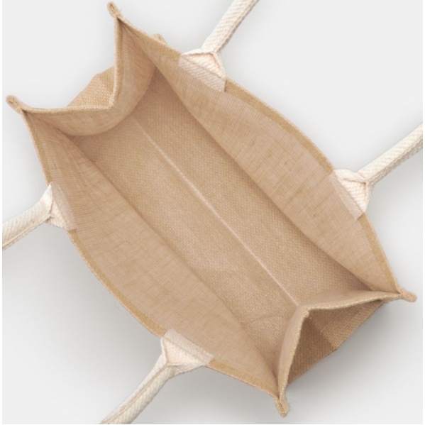 TÚI VẢI MY BAG MUJI SỢI ĐAY TRẮNG THÔ TIỆN DỤNG