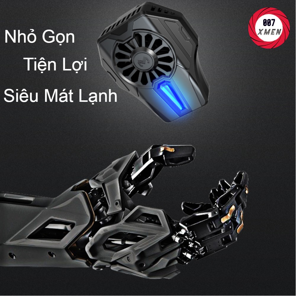 [ Giá Sốc ] Quạt Tản Nhiệt Cho Smartphone Memo DL01 [Phiên Bản Mới Type-C] - Giảm Nhiệt Độ Khi Chơi Game