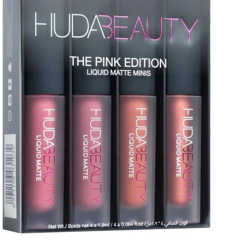 (Hàng Mới Về) Son Kem Lì Huda Beauty 4 Trong 1 Chất Lượng Cao | BigBuy360 - bigbuy360.vn