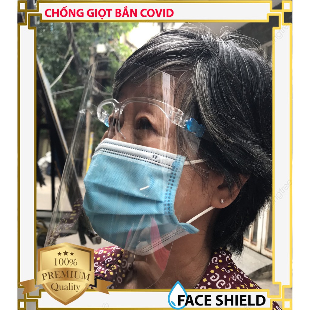 [Loại Tốt] Set 3 Kính chống giọt bắn, kính chống dịch, tấm che y tế loại tốt, siêu tiện lợi | BigBuy360 - bigbuy360.vn