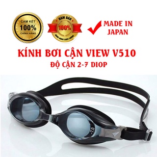 [Hàng Chính Hãng]Kính bơi cận View V510 Xuất Xứ Nhật Bản từ 2-7 Diop cho trẻ em và người lớn