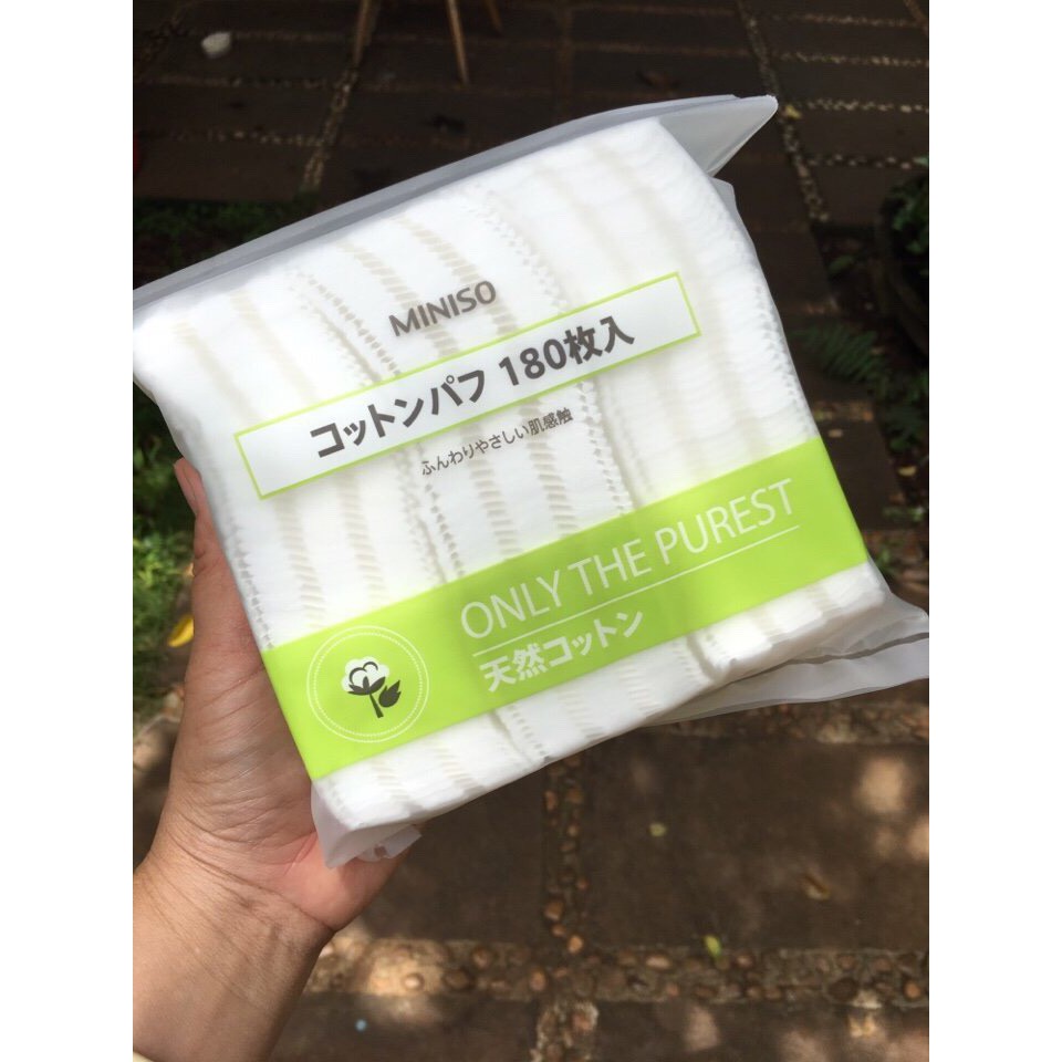 Bông tẩy trang Miniso 1000 miếng