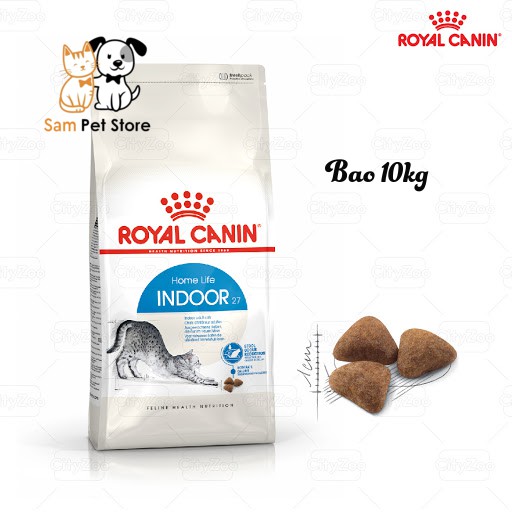 Thức ăn hạt khô cho mèo trưởng thành ROYAL CANIN INDOOR 10kg