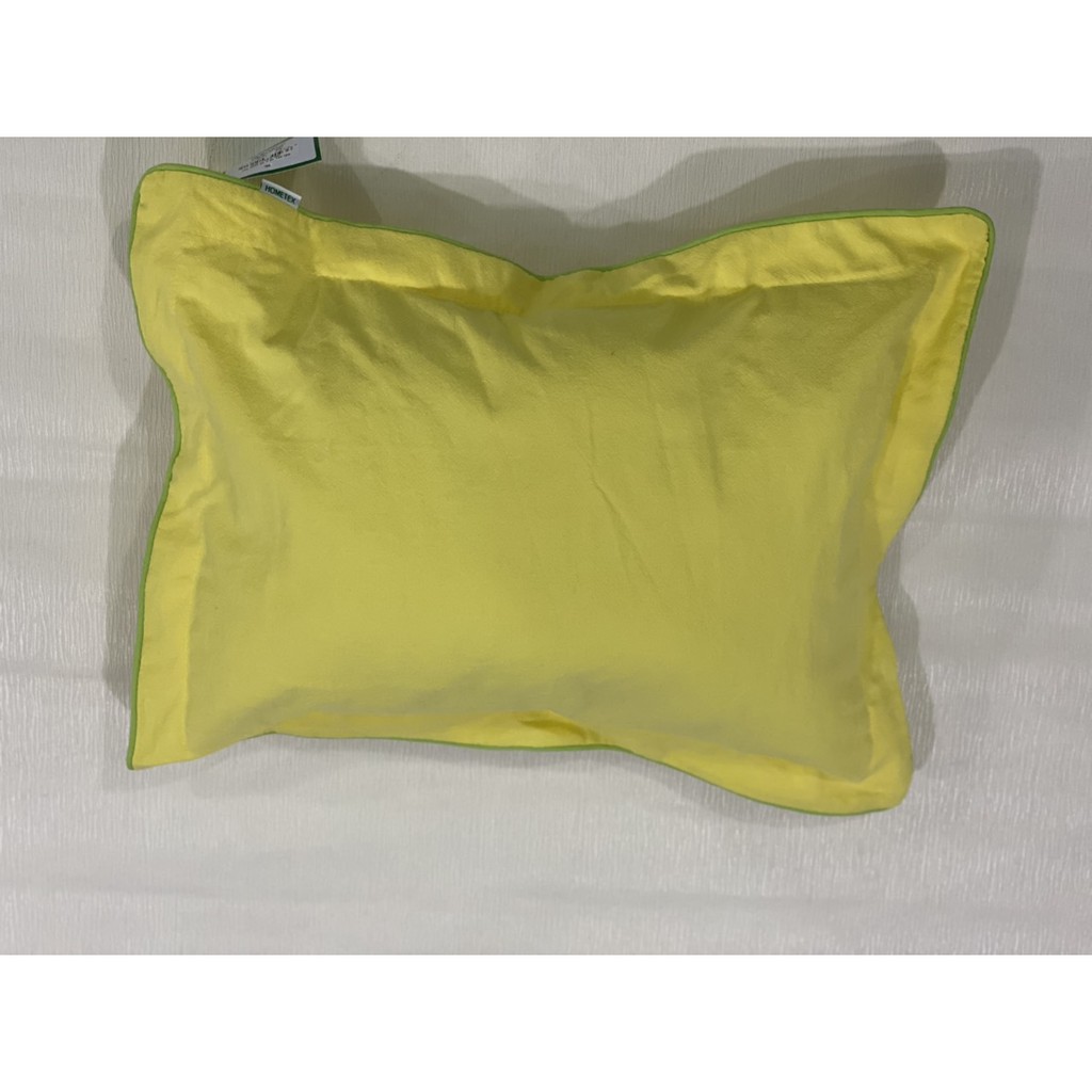Gối đầu trẻ em, gối đầu cho bé cotton xốp màu có bèo 30x40, 30x50  Hometex