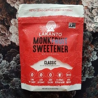 Đường Trắng ăn kiêng La Hán Quả Monfruit Lakanto Classic 235g