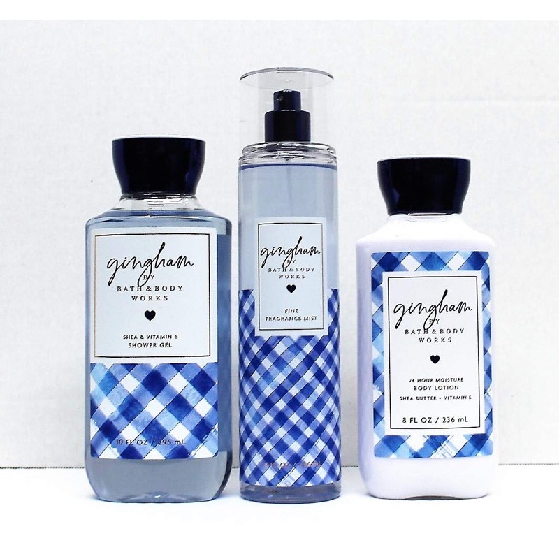 Xịt thơm toàn thân Body Mist Bath & BodyWork Gingham (236ml) | BigBuy360 - bigbuy360.vn