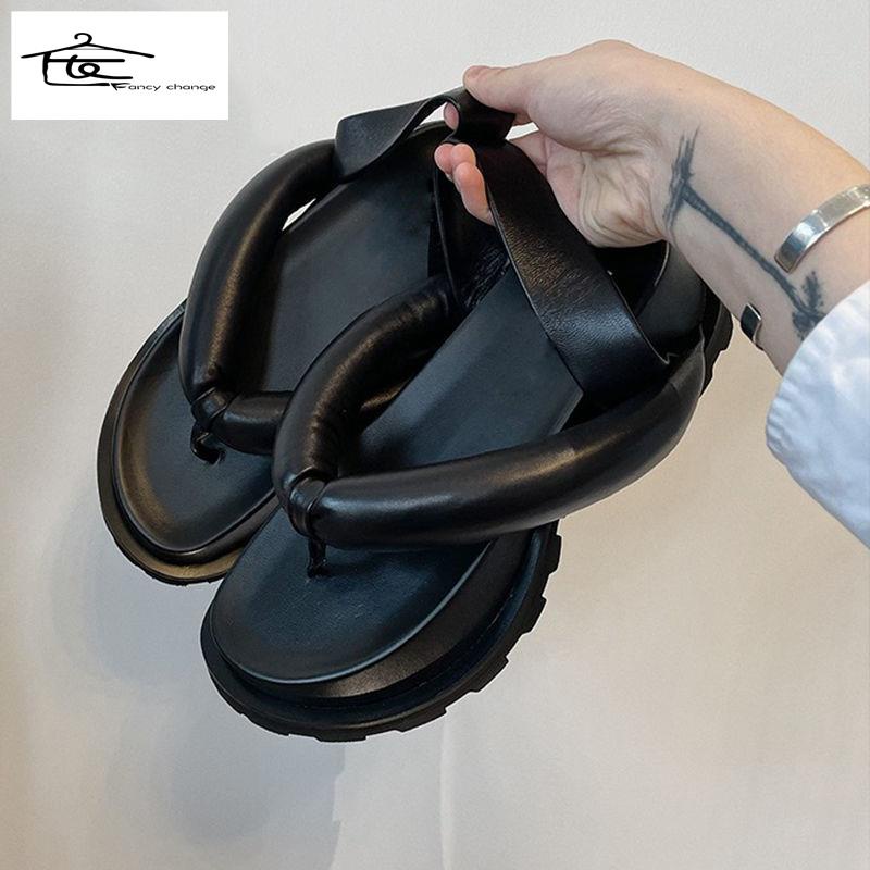 Dép Xỏ Ngón Đế Dày Thời Trang Dành Cho Nữ