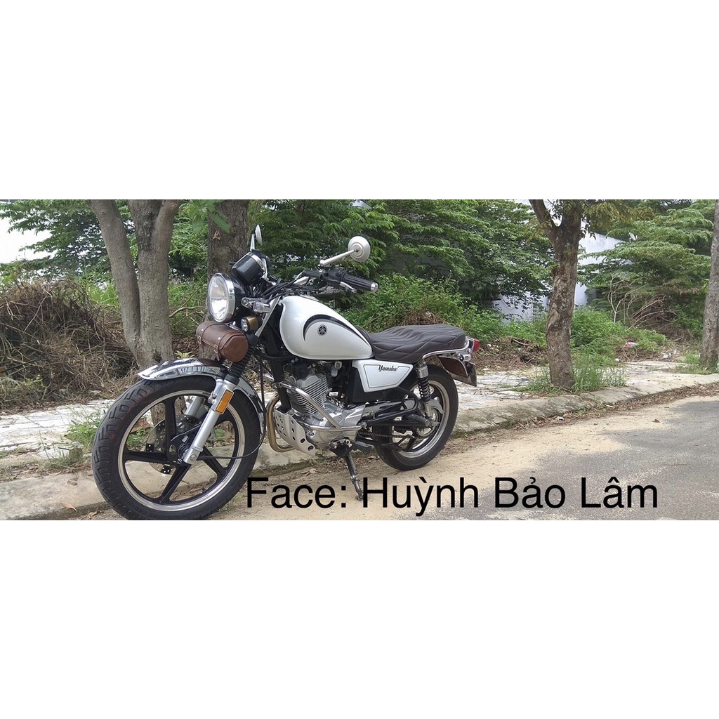 Túi trống treo xe motor classic -