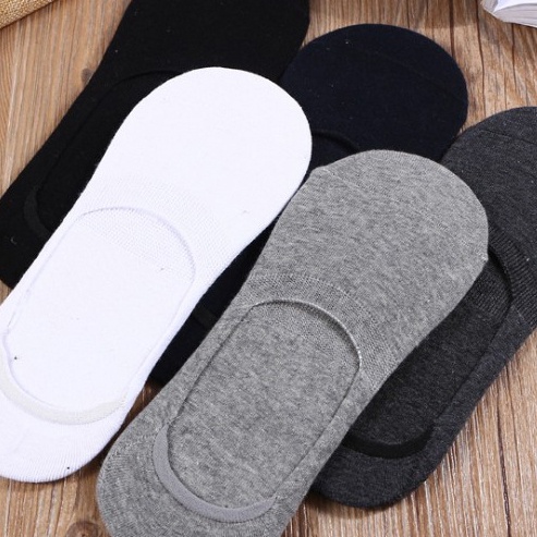 Tất Vớ Lười Nam Giấu Gót B21 Shoemaker Có Gót Silicon Chống Trượt Cao Cấp Chất Cotton Thấm Hút Tốt Chống Hôi Chân