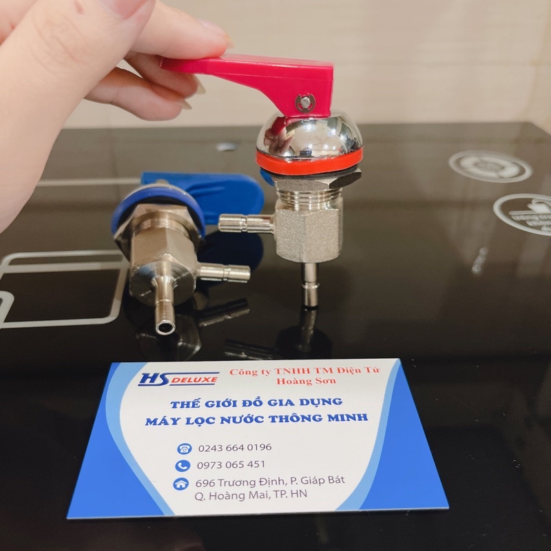 Khoá lật vòi máy lọc nước nóng - lạnh - nguội