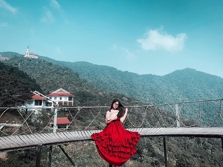 ĐẦM MAXI NHẤN BÈO CỔ YẾM (KÈM VIDEO HÌNH THẬT)