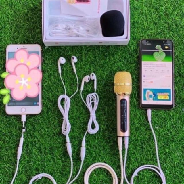 Micro karaoke livetream phiên bản mới c11 nâng cấp