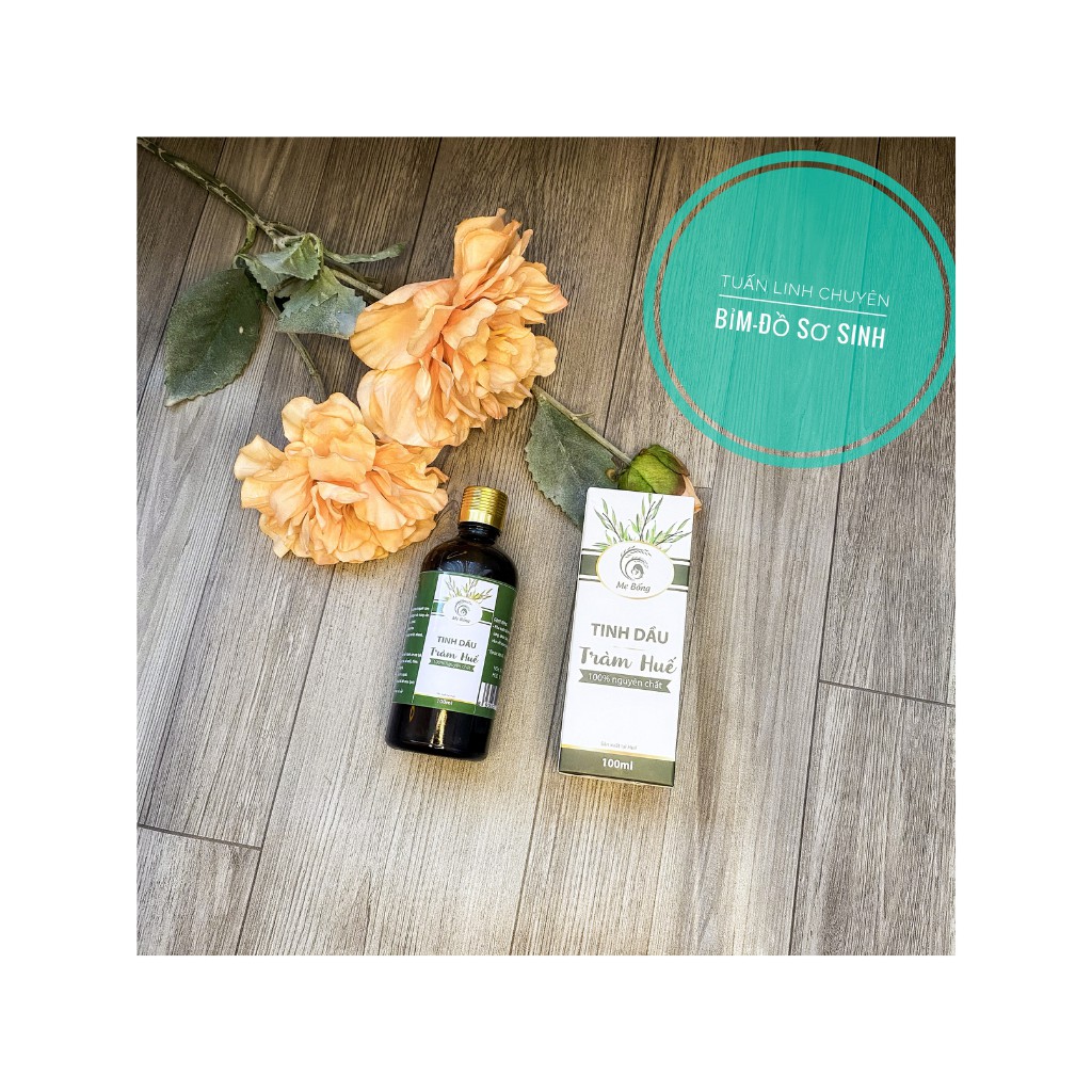 Tinh Dầu Tràm Huế Nguyên Chất, Sản Phẩm Tinh Dầu Tràm 100% Tự Nhiên, "Thần Hộ Mệnh Của Con", Lọ 100ml