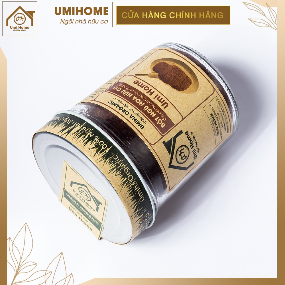 Bột Ngũ Hoa đắp mặt hữu cơ UMIHOME nguyên chất | Five Flower Powder 100% Organic 135G