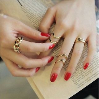 Bộ 3 chiếc nhẫn thời trang