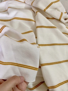 Vải thun gân, cotton
