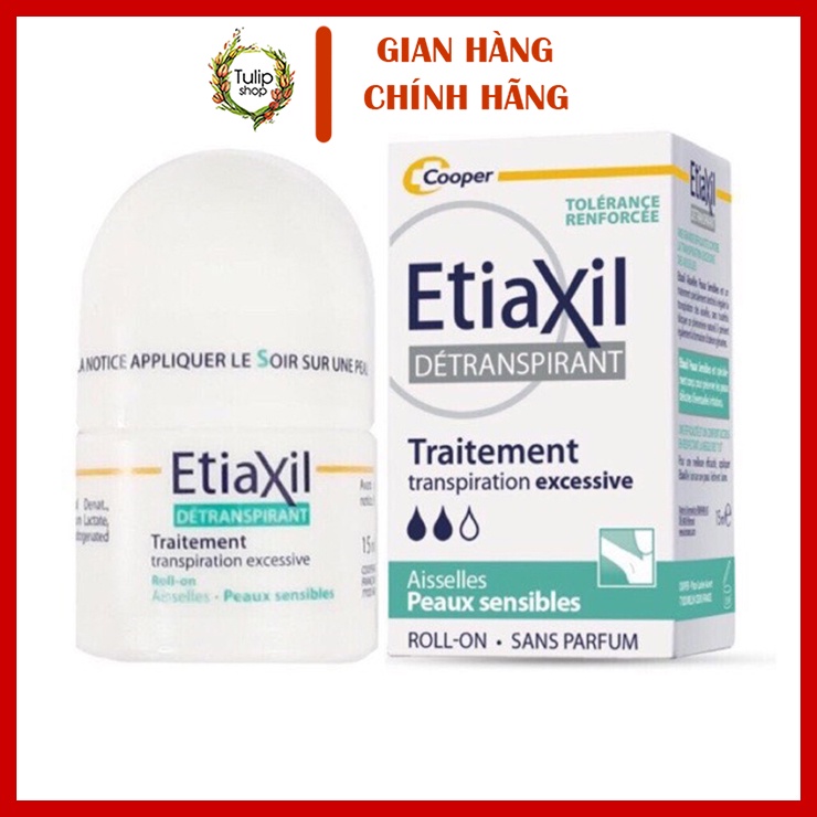 Etiaxil – Lăn khử mùi giảm mồ hôi, hôi nách 15ml