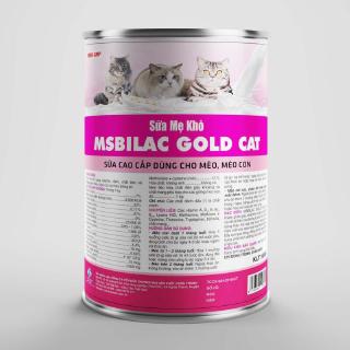 Sữa cho mèo cao cấp không tiêu chảy nhanh lớn tròn mập mèo Msbilac gold cat 330g