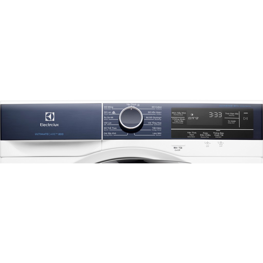 Máy sấy Electrolux 8 Kg EDH803BEWA - Xuất xứ Ba Lan - Bảo hành 2 năm