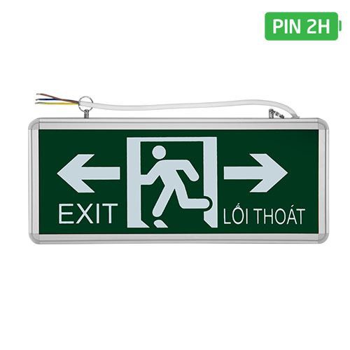 Đèn exit/ đèn thoát hiểm /chỉ lối thoát /EXIT /2 mặt Roman