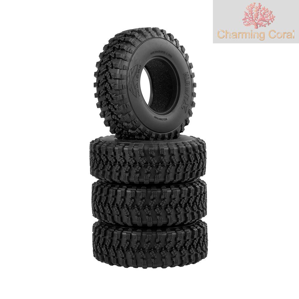 Set 4 Bánh Xe Thay Thế Cho Xe Mô Hình Traxxas Tf2 Redcat Rc4Wd Tamiya Scx10 D90 Hpi Crawler 1/10 Ax8020 1.9 Inch