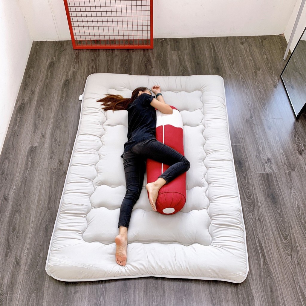 Nệm Trải sàn Topper xuất Nhật 1mx2m, 1m4x2m, 1m6x2m