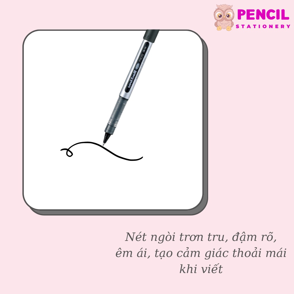 Bút Ký Cao Cấp UniBall 150 Ngòi 0.5mm, Bút Nước Mực Gel Loại Xịn Nhiều Màu Xanh Đen Đỏ Cho Học Sinh Văn Phòng