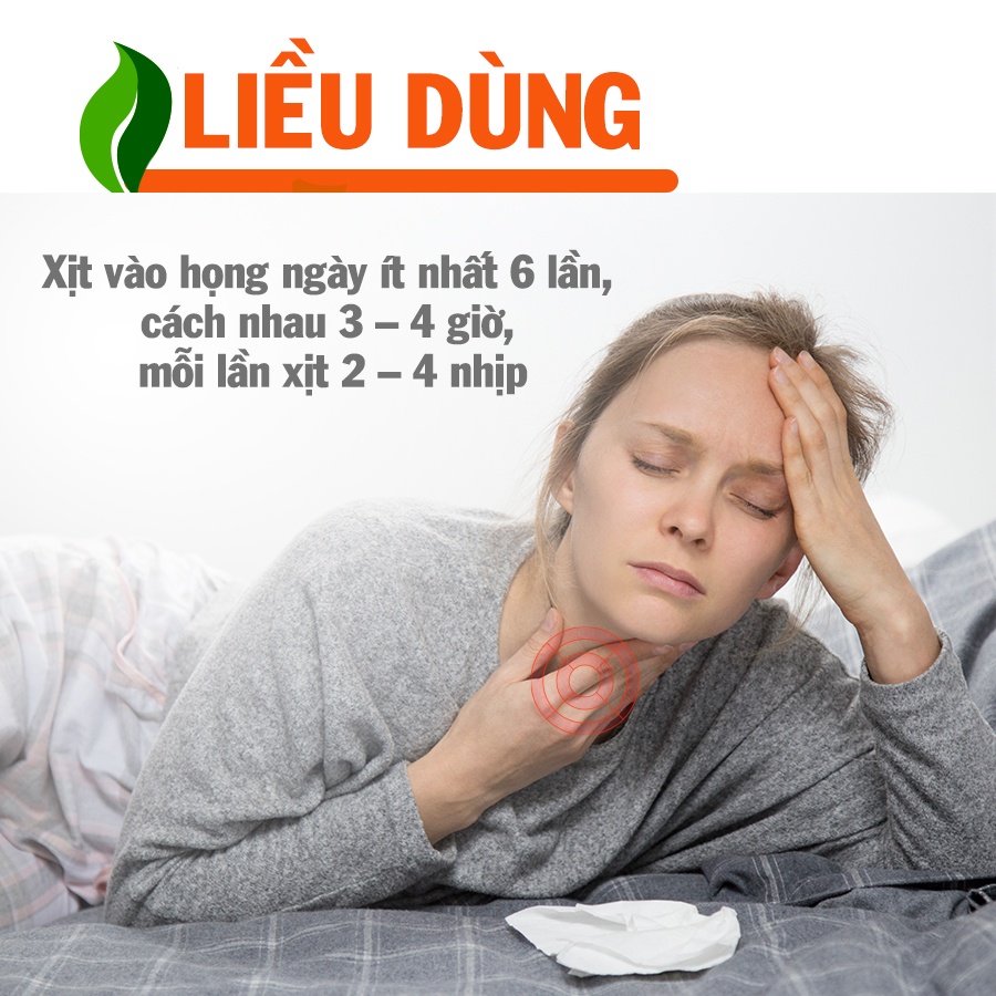 Xịt họng keo ong Thanh Diệu Ngọc sát khuẩn họng, làm sạch niêm mạc miệng (30ml)