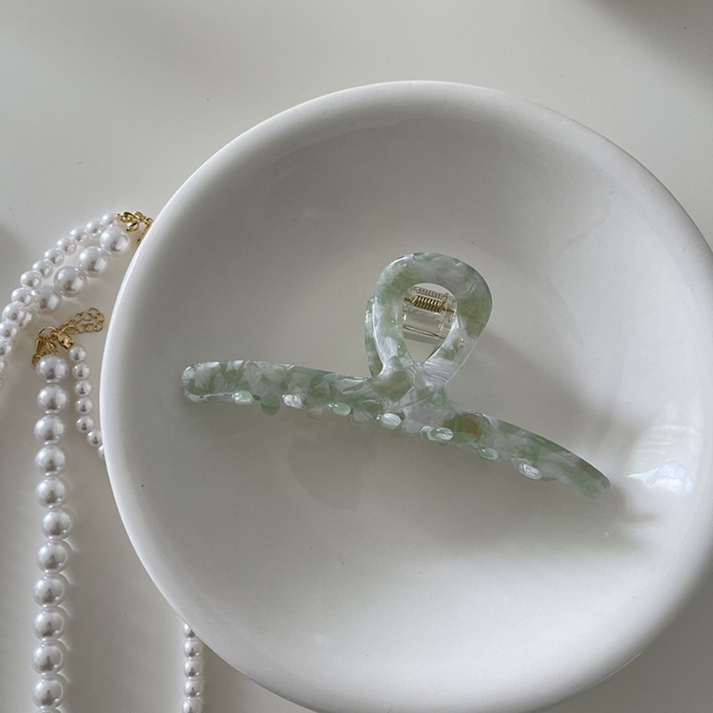 Kẹp Tóc Móng Vuốt Acrylic Hình Cua Thanh Lịch Cho Nữ