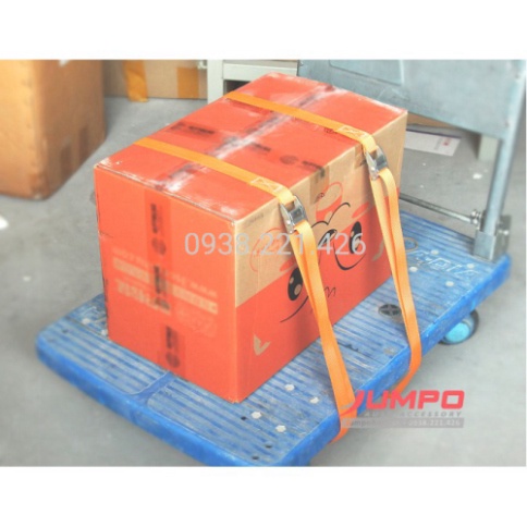 Dây chằng khóa cam 25mm 250kg màu cam/xanh/đen chằng cột sản phẩm tiện lợi