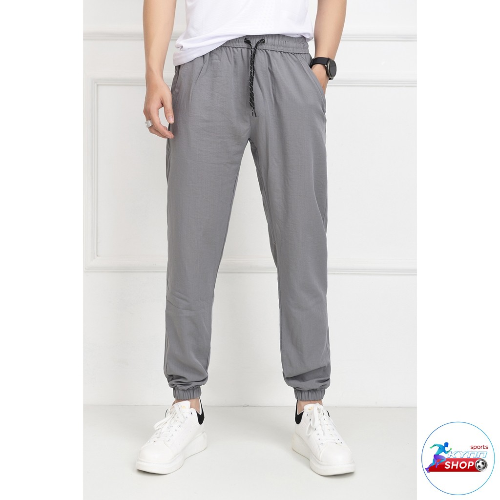Quần dài chất liệu vải đũi mềm nhẹ và thoáng mát thời trang nam kynn shop