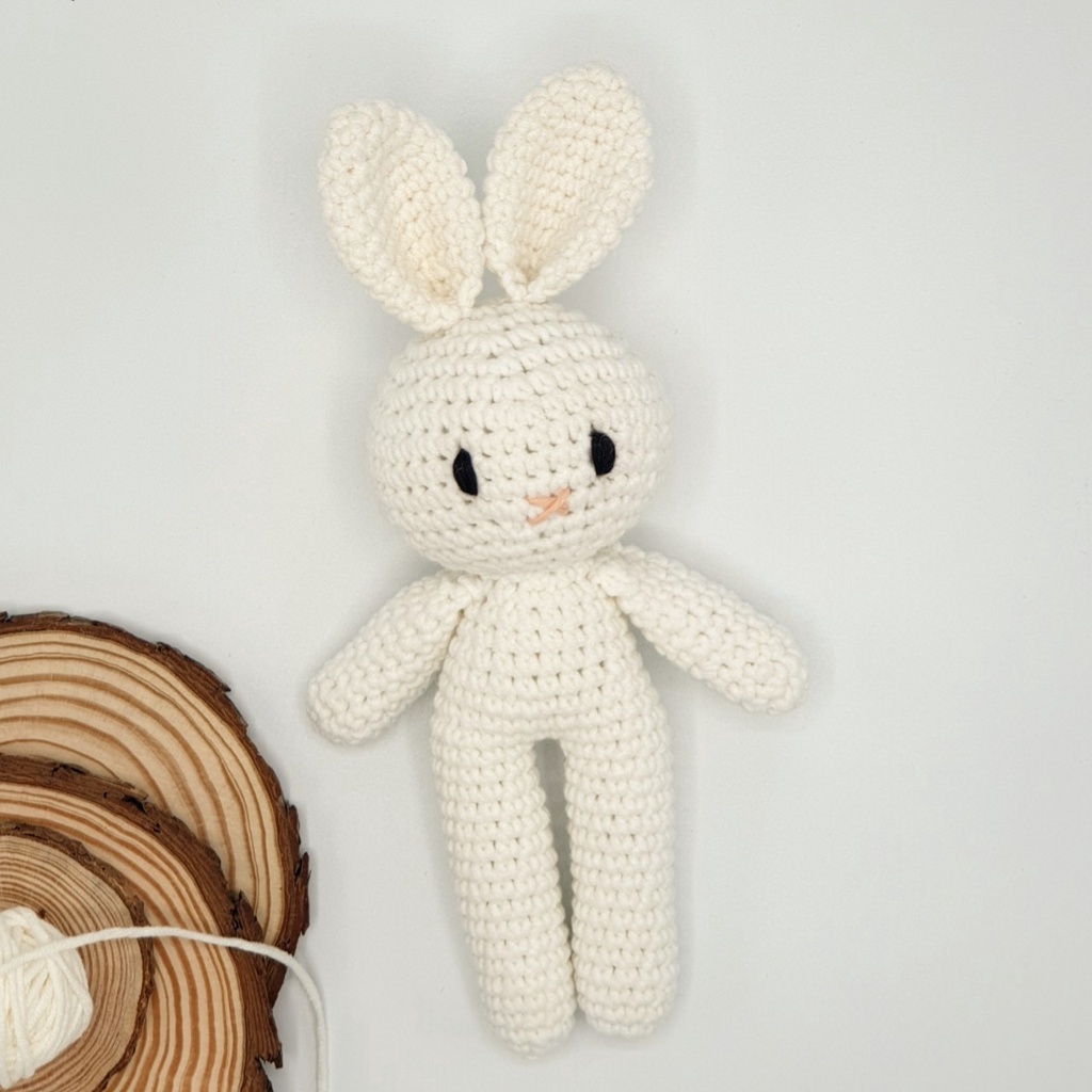 Gấu bông - Thỏ bông Amigurumi làm móc khóa quà tặng dễ thương