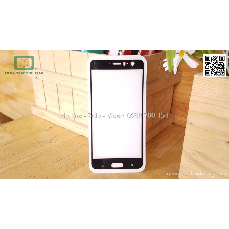 Miếng dán cường lực full màn hình HTC U11 Zacase full keo