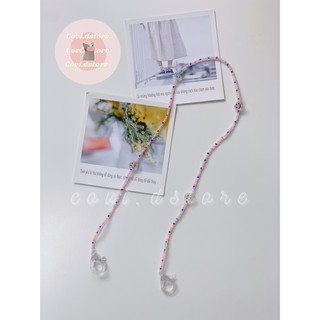 Dây đeo giữ khẩu trang Smiley Face - Mask Lanyard/ Mask Chain Korea
