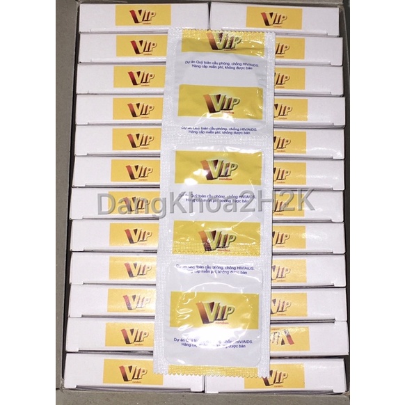 HỘP LỚN BAO CAO SU VIP 144 CÁI