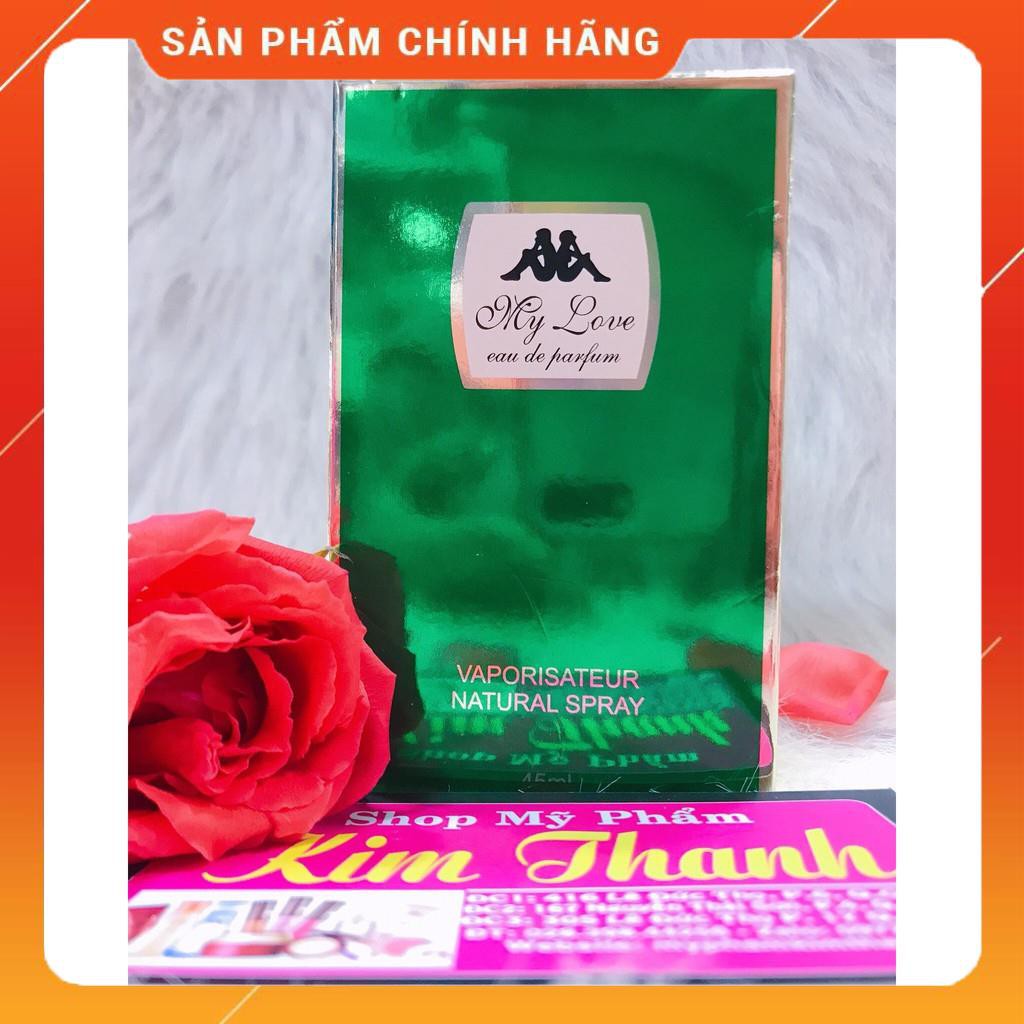 Nước hoa nữ my love 45ml hương liệu pháp lưu hương 24h