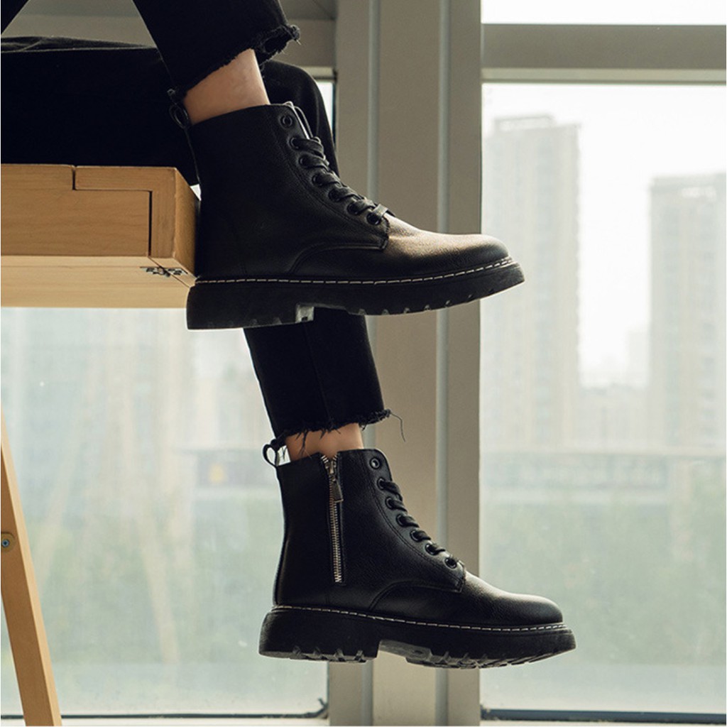 Bốt cổ cao dr martens da hạt phiên bản 2022 INF - 4
