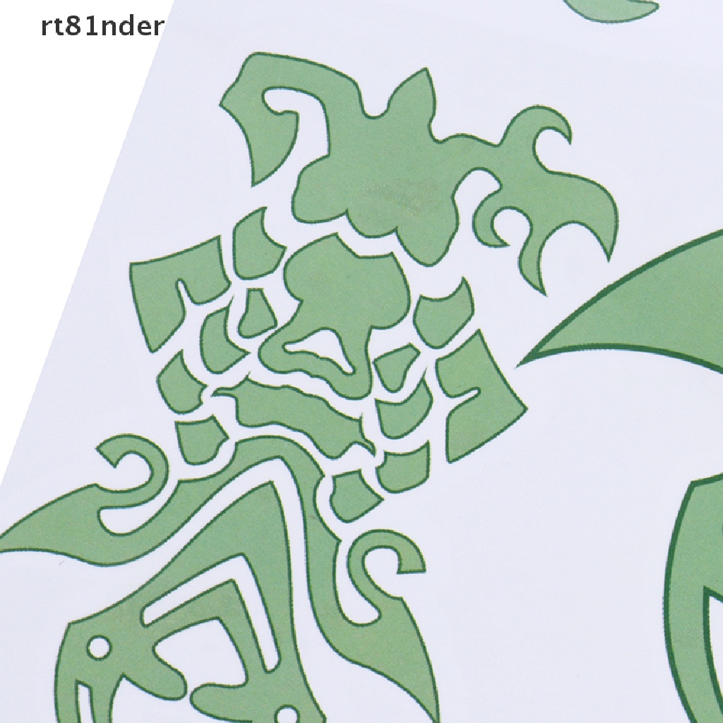 rt 1Pc Anime Genshin Sticker Cosplay Prop Accessories Waterproof Tattoo Stickers n