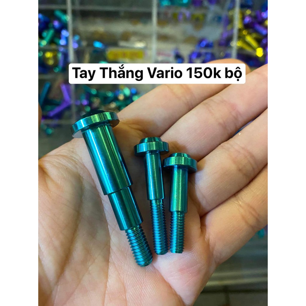 ỐC TITAN GR5 TAY THẮNG VARIO 3 CON