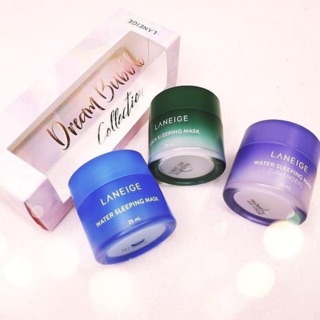 💦 Set 3 Mặt Nạ Ngủ Laneige Dream Bubble Collection Mini Sleeping Mask Set