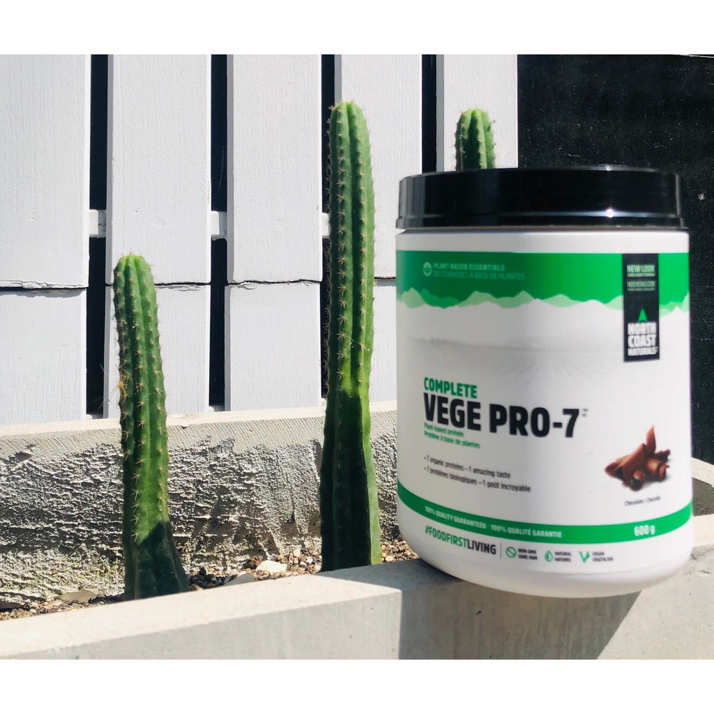Whey Protein Thực Vật Hữu Cơ Complete Vege Pro-7 North Coast Naturals Hộp 600g