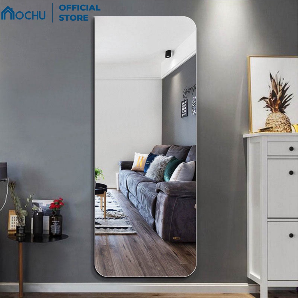 Gương đứng soi toàn thân treo tường OCHU Không viền B MIRROR  Nội thất Decor phòng khá