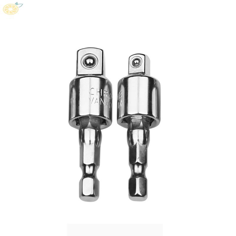 New Impact Driver Tool Power Drill Set Hex Shank Screwdriver Silver Labor-saving Wrenches Bit Hand CR-V Socket Adapter